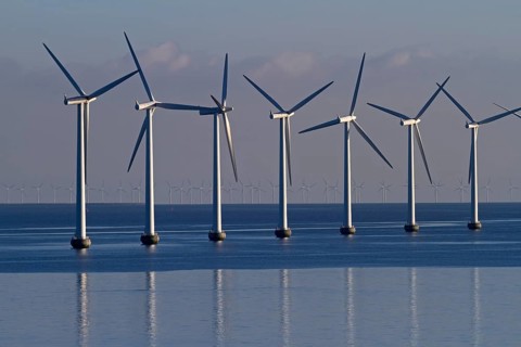 Offshore wind turbines, Baltic Sea