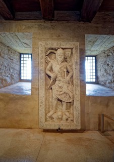Ludwig II, the Iron, Landgrave of Thuringia, posthumous grave slab, Ludowinger, Wartburg, castle in