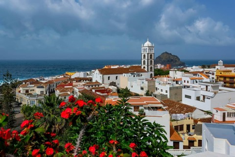 Garachico, Santa Cruz, Tenerife, Canary Islands, Spain - Garachico is a small, tranquil,