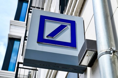 Deutsche Bank, branch in Bergedorf, Hamburg, Germany +++ editorial use only