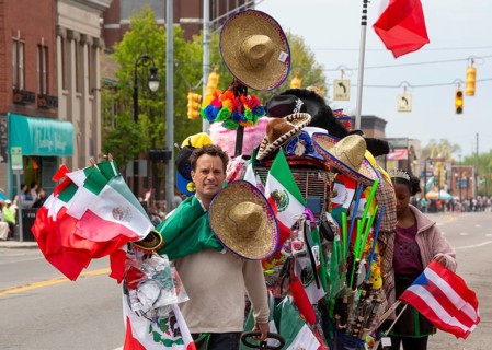 Detroit, Michigan USA - 3 May 2026 - The annual Cinco de Mayo parade in southwest Detroit, a