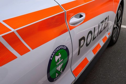 Police car Kantonspolizei St. Gallen, Switzerland