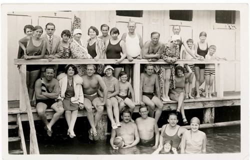 Pörtschach, Austria, Werzerbad, bathing, swimwear, leisure, summer, swimming, woman, men, changing