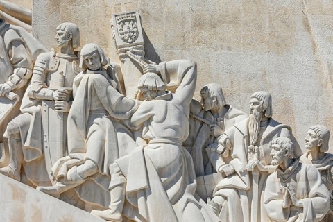 Monument to the Discoveries (Padrao dos Descobrimentos), Belem, Lisbon, Portugal
