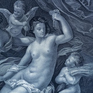 Detail from the work of art historical illustration 1854