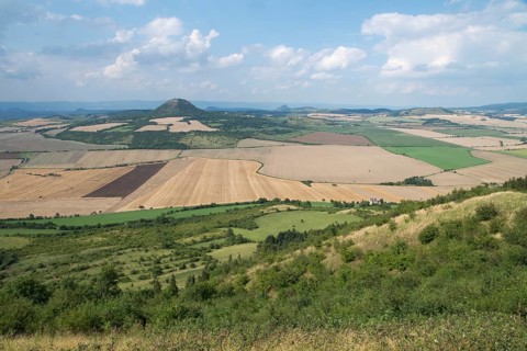 Bohemian Highlands, Czech Republic, Mila, Czech Republic, Landscape, Landscape