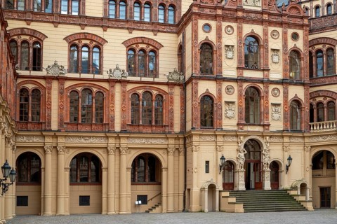 Courtyard Schwerin Castle Germany