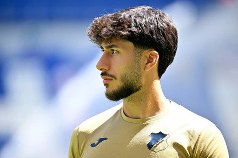 Muhammed Damar TSG 1899 Hoffenheim (10) portrait Football Bundesliga, PreZero Arena, Sinsheim,