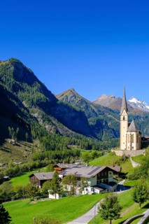 Pfarrkirche Heiligenblut St. Vinzenz, Heiligenblut, Mölltal, Grossglockner, Carinthia, Austria