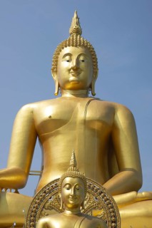 Thailand's largest Buddha statue (Luang Pho Yai: the statue depicts Buddha in the so-called
