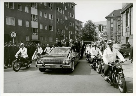 President John F. Kennedy, USA, West Berlin, visit, June 26, 1963, Cold War, Berlin Wall, Mayor