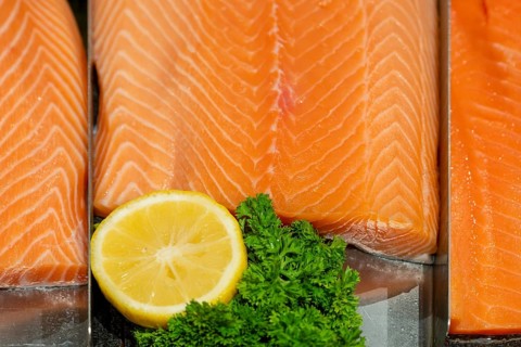 Norwegian salmon fillet, Bangkok, Thailand
