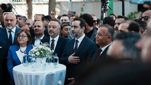 GAZIANTEP, TURKEY - JUNE 11, 2026: Turkish Ambassador to Damascus Nuh Yilmaz is seen alongside