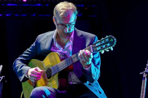 Bruno Müller, guitarist with Till Brönner, musician, trumpet, flugelhorn, ITALIA 2026, live 21.07