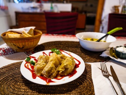 Sarmale, cabbage wraps, famous Romanian national dish, Romania