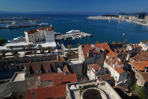 View of the city of Split, Croatia, Split, Croatia