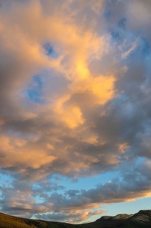 Evening sky, Alvdal Vestfjell, Hedmark, Innlandet, Norway, June 2026