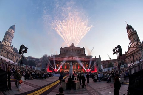Fireworks at the Konzerthausorchester's opening concert conducted by Joana Mallwitz at the Classic