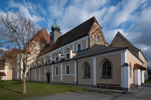 Baumgartenberg Abbey and Parish Church, Gothic architecture, baroqued by Carlo Antonio Carlone from