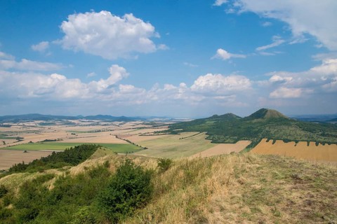 Bohemian Highlands, Czech Republic, Oblik, Czech Republic, Landscape, Landscape