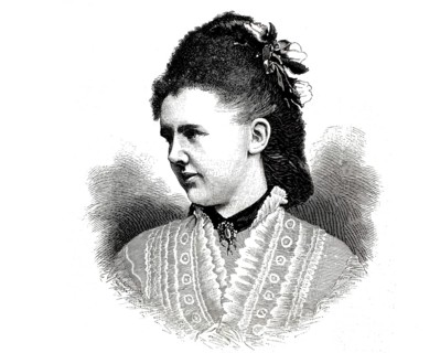 Emma von Waldeck-Pyrmont, 1858-1935, who later became Queen of the Netherlands, illustration,