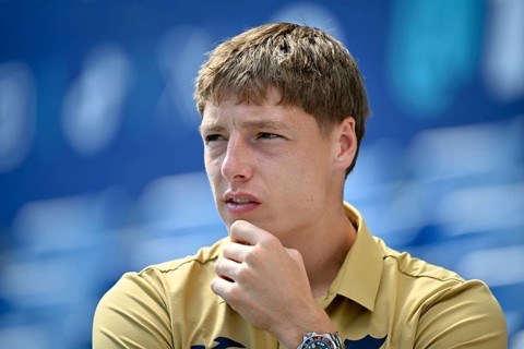 Alexander Prass TSG 1899 Hoffenheim (22) portrait pensive Football Bundesliga, PreZero Arena,