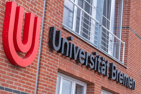 University of Bremen on Weser Island, Hanseatic City of Bremen, city-state, university campus,