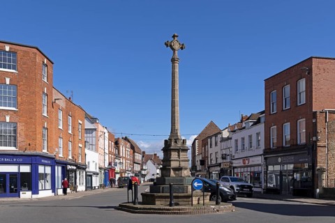War Memorial, Tewkesbury, Gloucestershire, England, Great Britain
