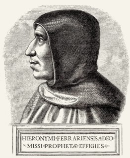 Girolamo Hieronymus Savonarola, 1452-1498, ein italienischer Dominikaner und Bußprediger