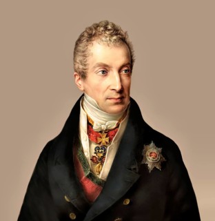 Portrait of Prince Klemens Wenzel von Metternich, 1773-1859, statesman in Imperial Austria, digital
