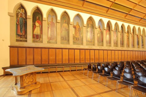 German Kaiser chronology, paintings, collection, history Holy Roman Empire, Kaisersaal, Römer,