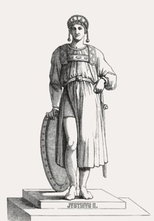 Justin II, c. 520 – 578, Eastern Roman Emperor from 565 to 574