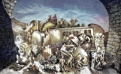 December 17, 1876, railway disaster at the entrance of the Saint-Innocent Tunnel, Tunnel de
