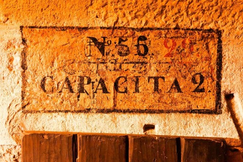 Cell 56, inscription above a prison door in the Palazzo Ducale prison, Venice, Veneto, Italy
