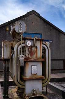 Transformer, museum, Geevor Tin Mine, tin mine, mining, Pendeen, Trewellard near St Just in