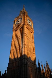 Elizabeth Tower, Tower with Big Ben Bell, Palace of Westminster, Westminster Palace, Westminster,