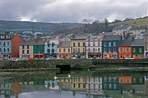 The Quay, Bantry, County Cork, Republic of Ireland, April 1996, vintage, retro, old, historic