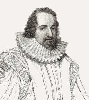 Portrait of Sir Francis Bacon, Baron Baco of Verulam, 1561 - 1626, English lawyer, statesman,