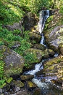 The Triberg Waterfalls, Triberg in the Black Forest, Baden-Württemberg, Germany