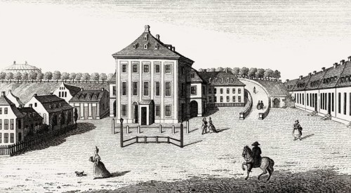 The Morettische Opernhaus, also Moretti-Theater, opera house, small court theatre, 1784, Dresden,
