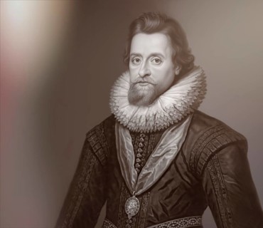 James VI and I, James Charles Stuart, 1566 – 1625, King of England, Scotland and Ireland, digitally