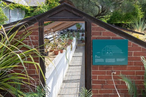 The Pit House greenhouse, Chelsea Physic Garden, London, England, UK