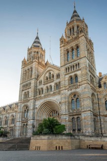 Natural History Museum or Natural History Museum, built in 1860 in Romanesque-Byzantine style,