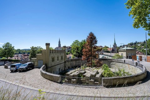 Bärengehege Bärengraben, BärenPark, Bern, Canton of Bern, Switzerland