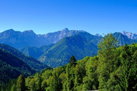 Solcava Panoramic Road, Karawanken, Slovenia
