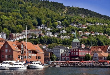 Harbour and Historic Houses of Bergen, Norway