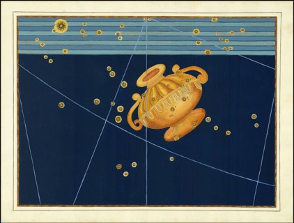 Astronomy. The Celestial Atlas, the Uranometria, Ptolemaic constellations, by Johann Bayer (1572 -