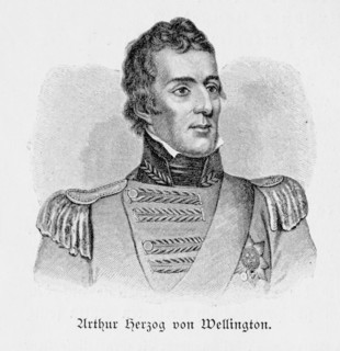 Arthur Duke of Wellington, Arthur Wellesley, 1st Duke of Wellington, man with uniform and medals,