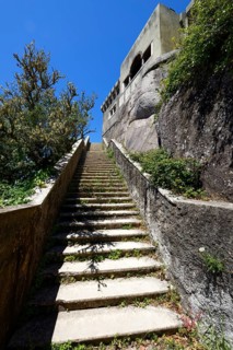 Peninha Sanctuary, Stairs Leading to the hermitage, Sintra-Cascais Natural Park, Colares, Portugal