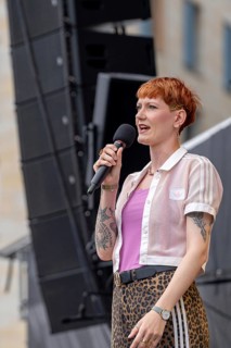 Sophie Koch, Queer Commissioner of the Federal Government and member of the Saxon State Parliament